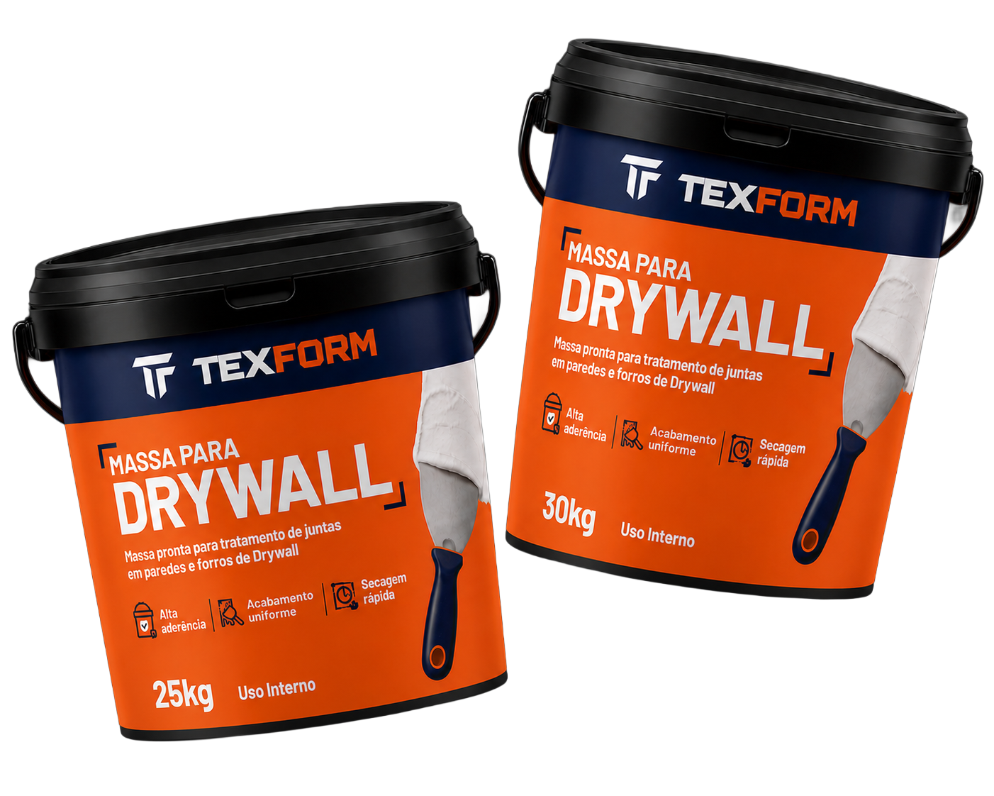 Massa TexForm para Drywall